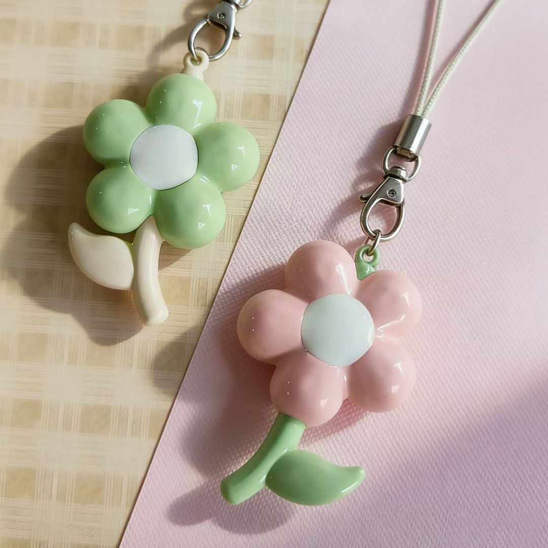 Five-Petal Flower Charm Pendant - DIY Bag & Phone Decor