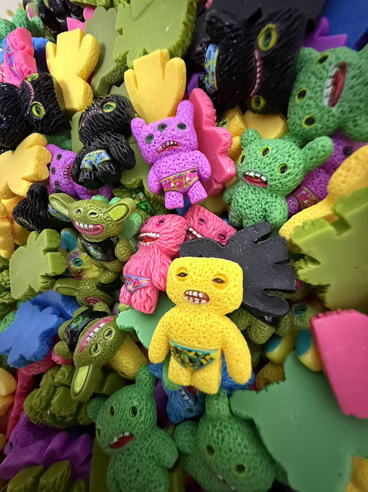 DIY RESIN CHARMS DELUXE MIX FOR HAIR CLIP/ KEYCHAIN/ PHONECASE...