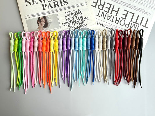 Colorful Macrame Rope Keychains | Handmade Braided Keychains in 20 Colors
